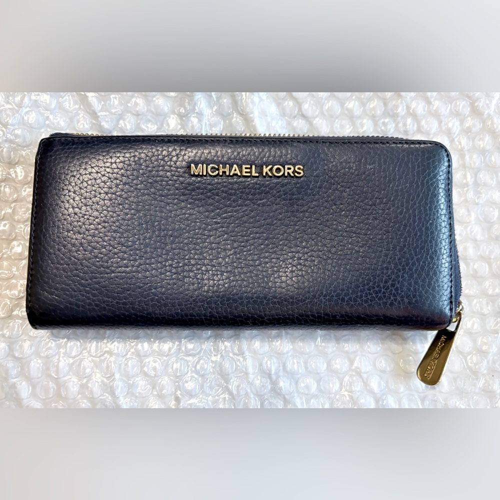 Michael Kors Wallet Navy